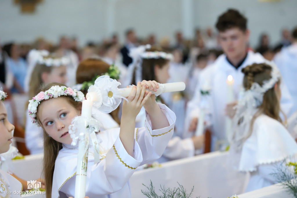 I Komunia Święta w kościele w parafii Maksymiliana Kolbego