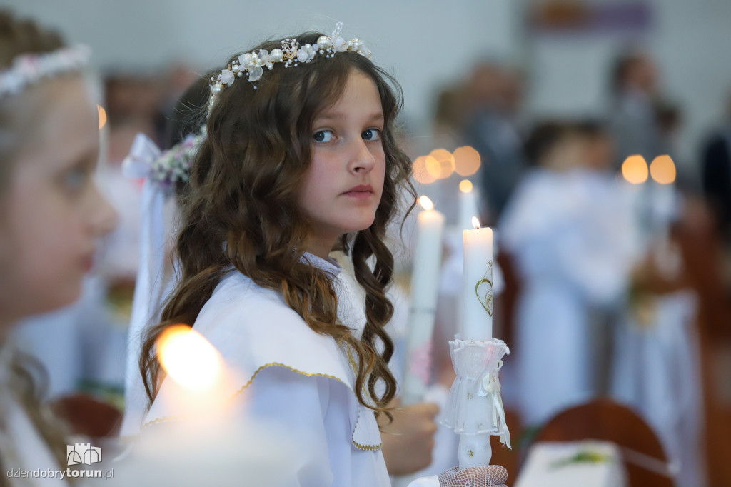 I Komunia Święta w kościele w parafii Maksymiliana Kolbego