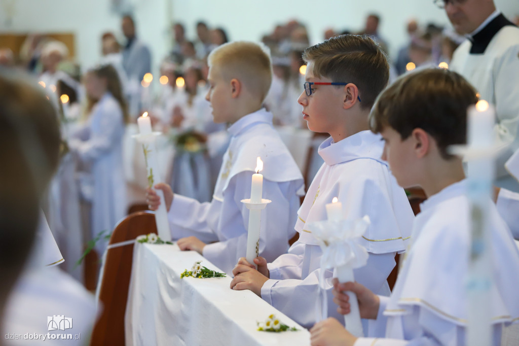 I Komunia Święta w kościele w parafii Maksymiliana Kolbego