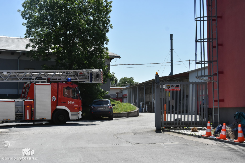 Pożar przy ulicy Józefa Chłopickiego