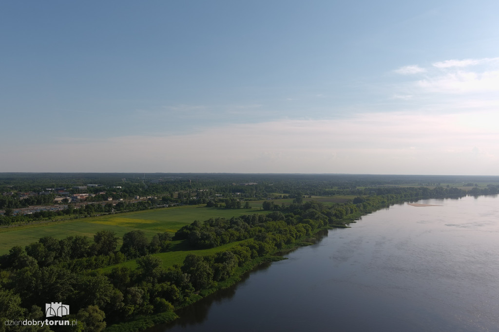 Niebezpieczne chwile nad Wisłą w Toruniu