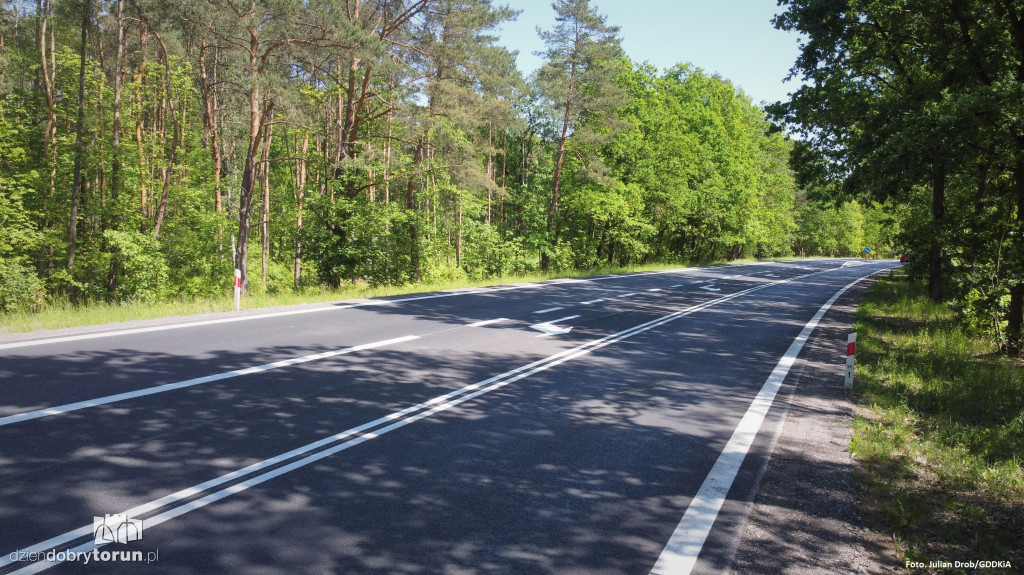 Remont DK80 pod Toruniem zakończony