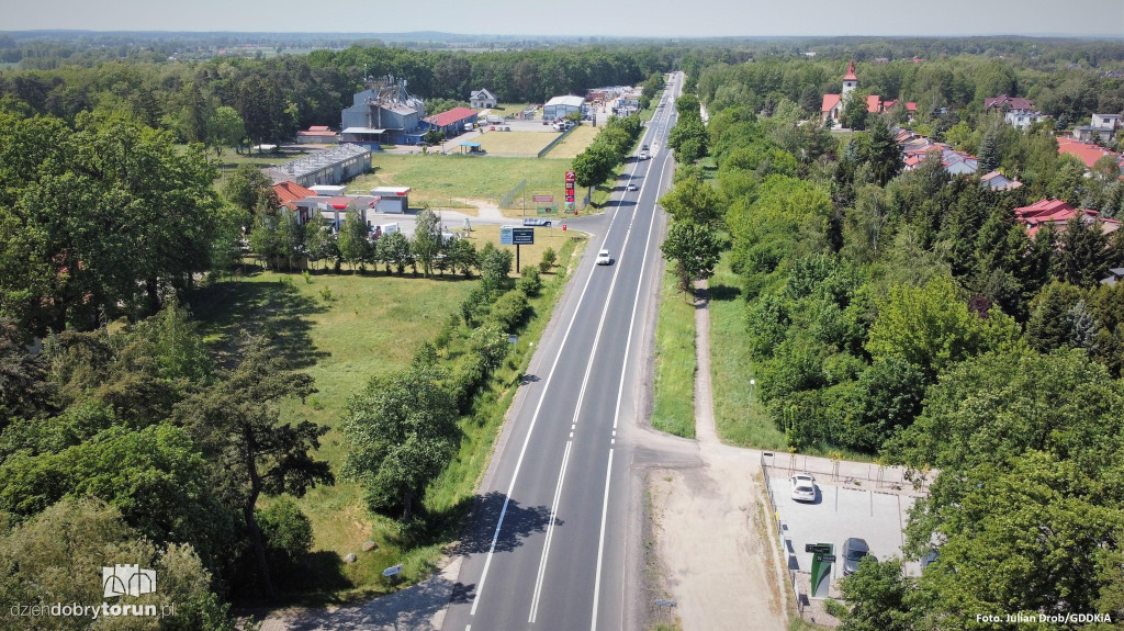 Remont DK80 pod Toruniem zakończony