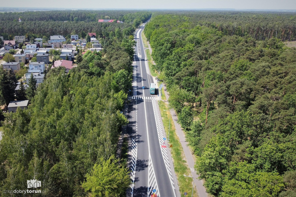 Remont DK80 pod Toruniem zakończony