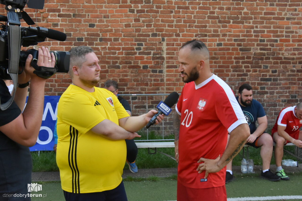 Reprezentacja Polski Bezdomnych vs Dziennikarze