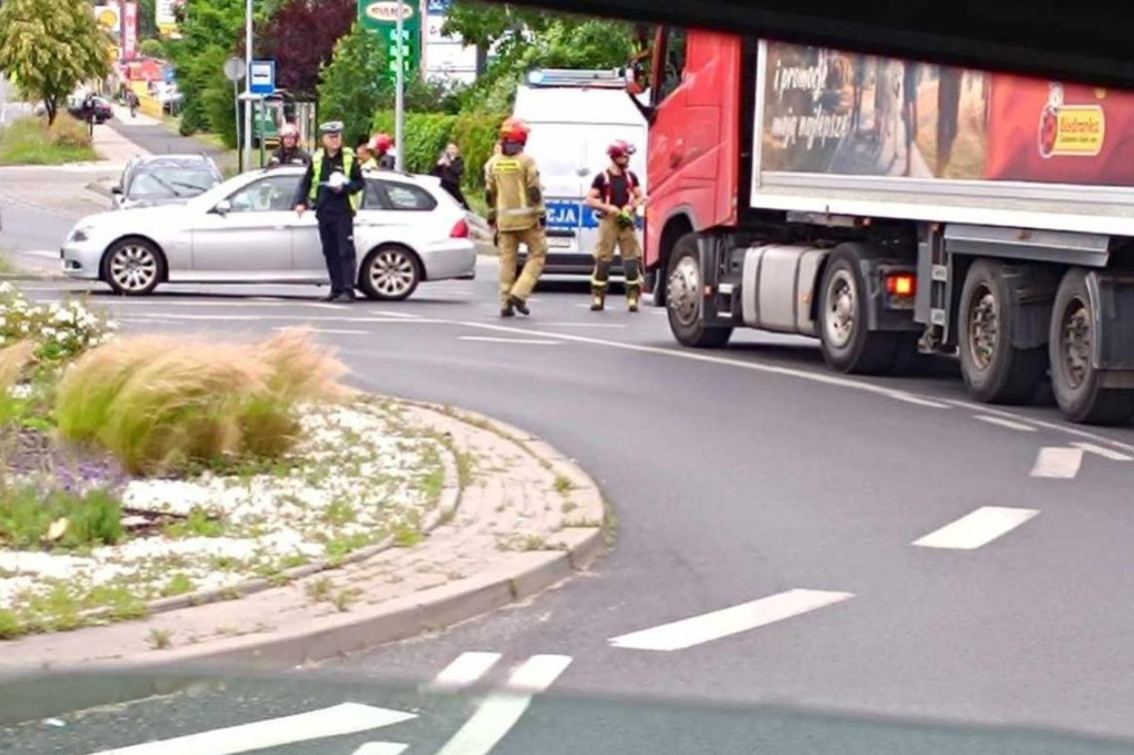 Wypadek na Grudziądzkiej