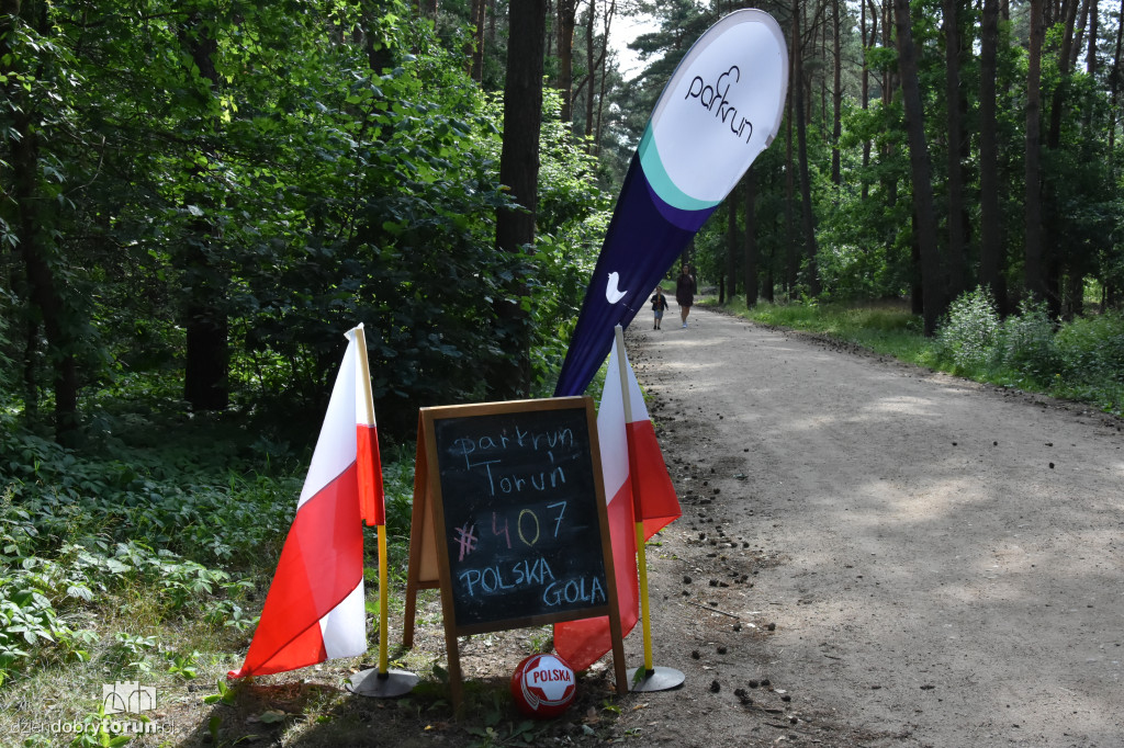 Parkrun krzyczy Polska Gola!!!