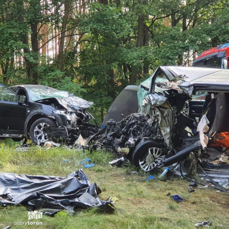 Śmiertelny wypadek w Cierpicach pod Toruniem