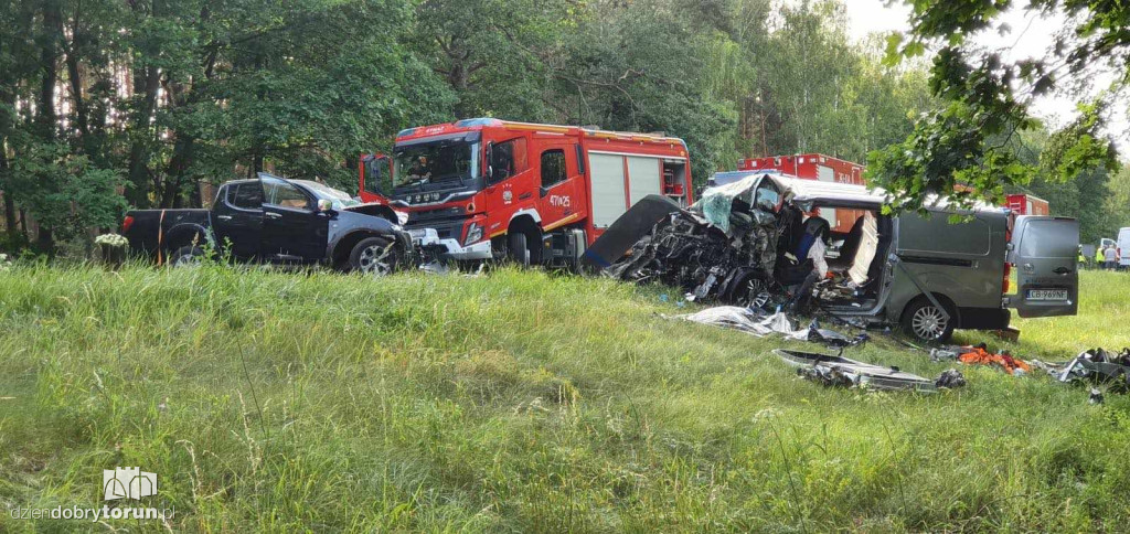 Śmiertelny wypadek w Cierpicach pod Toruniem