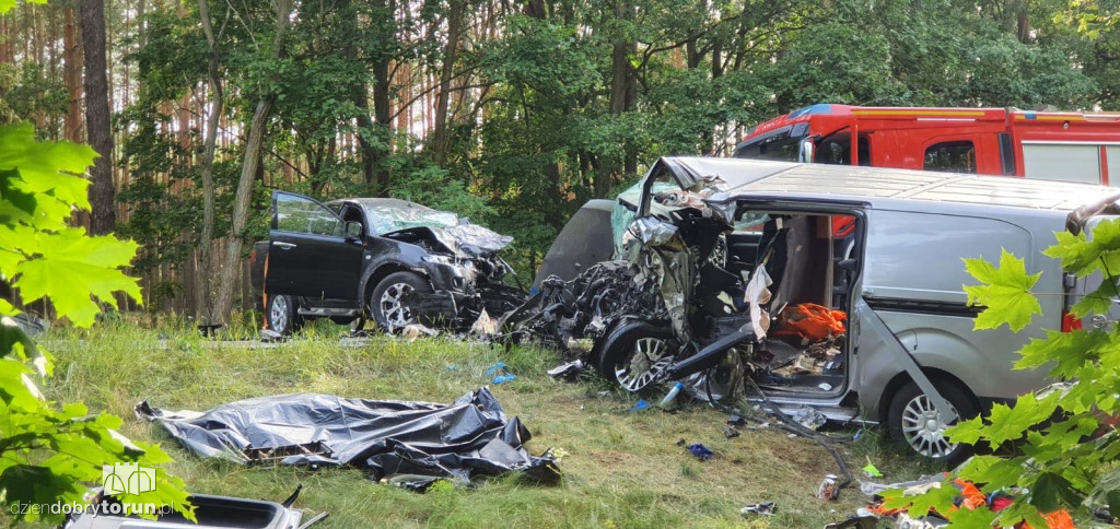 Śmiertelny wypadek w Cierpicach pod Toruniem