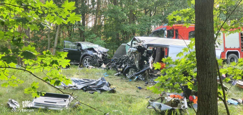 Śmiertelny wypadek w Cierpicach pod Toruniem