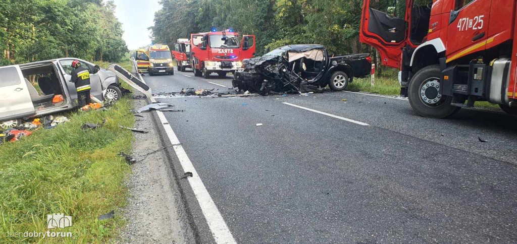 Śmiertelny wypadek w Cierpicach pod Toruniem