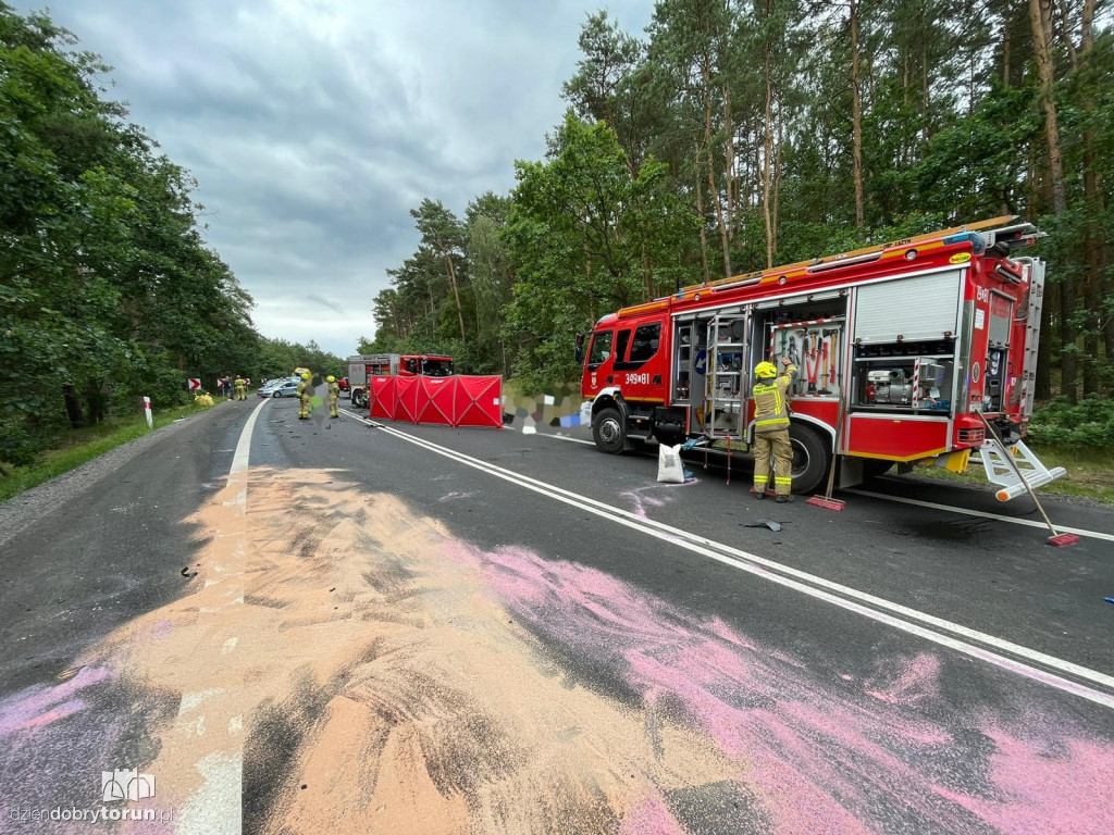 Śmiertelny wypadek w Górsku pod Toruniem