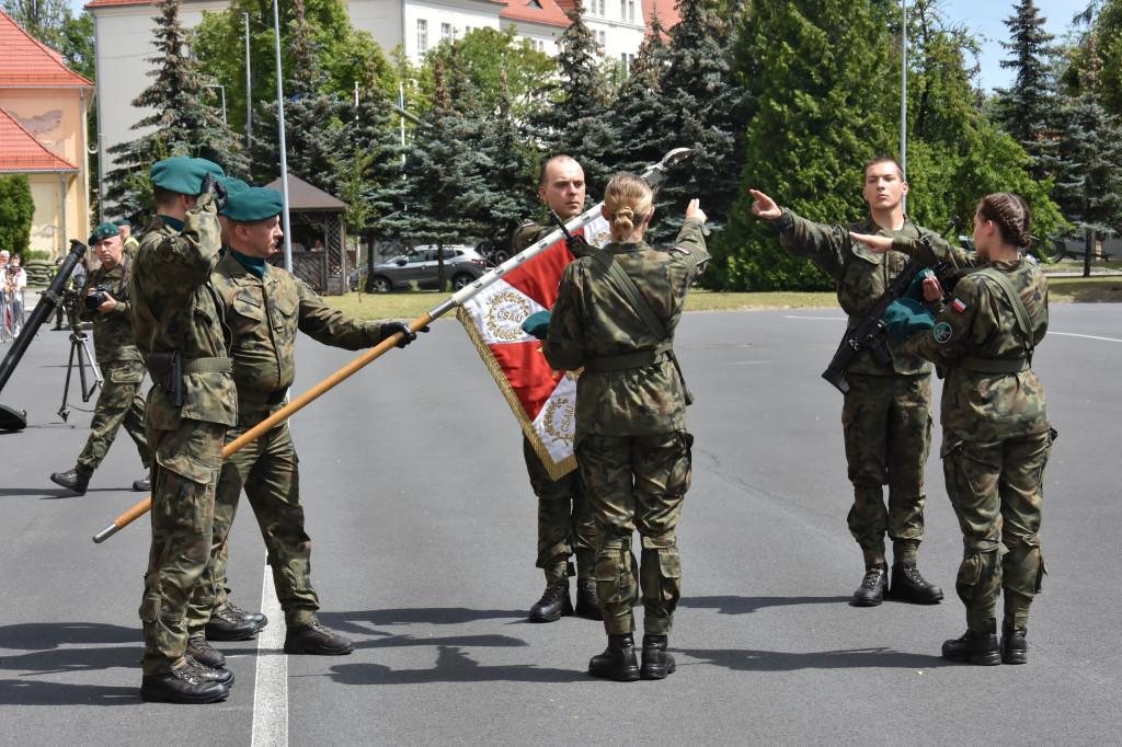 Przysięga wojskowa w CSUiA