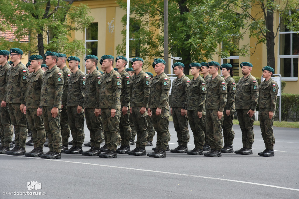 Przysięga wojskowa w CSUiA