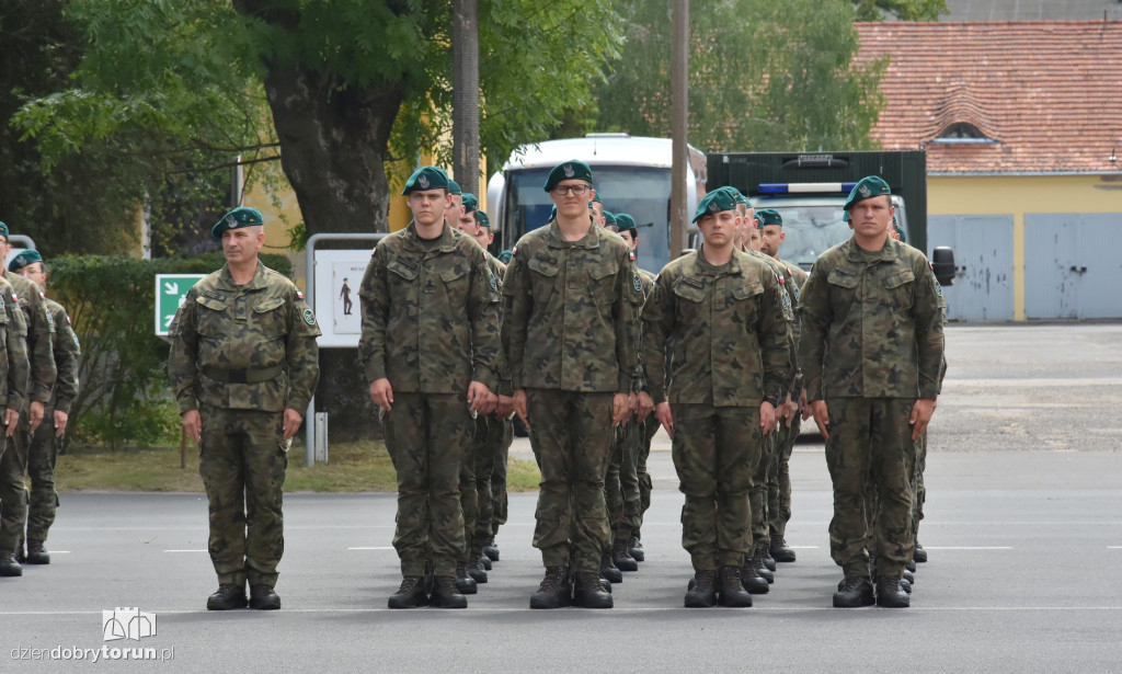 Przysięga wojskowa w CSUiA