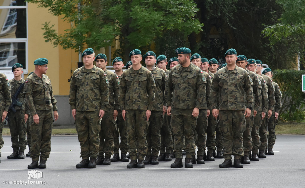 Przysięga wojskowa w CSUiA