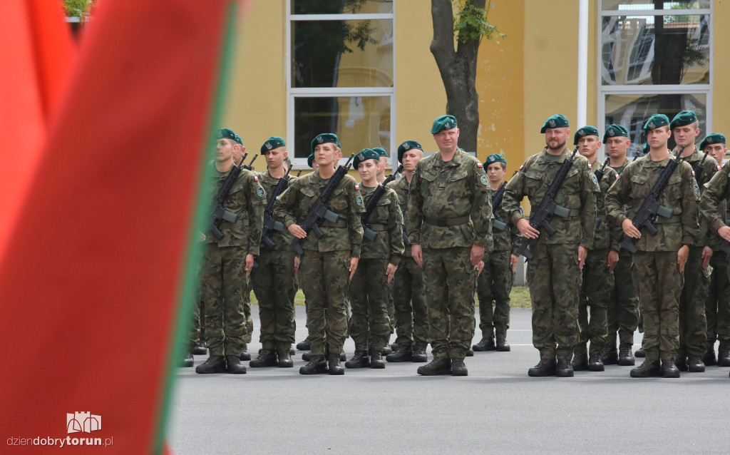 Przysięga wojskowa w CSUiA