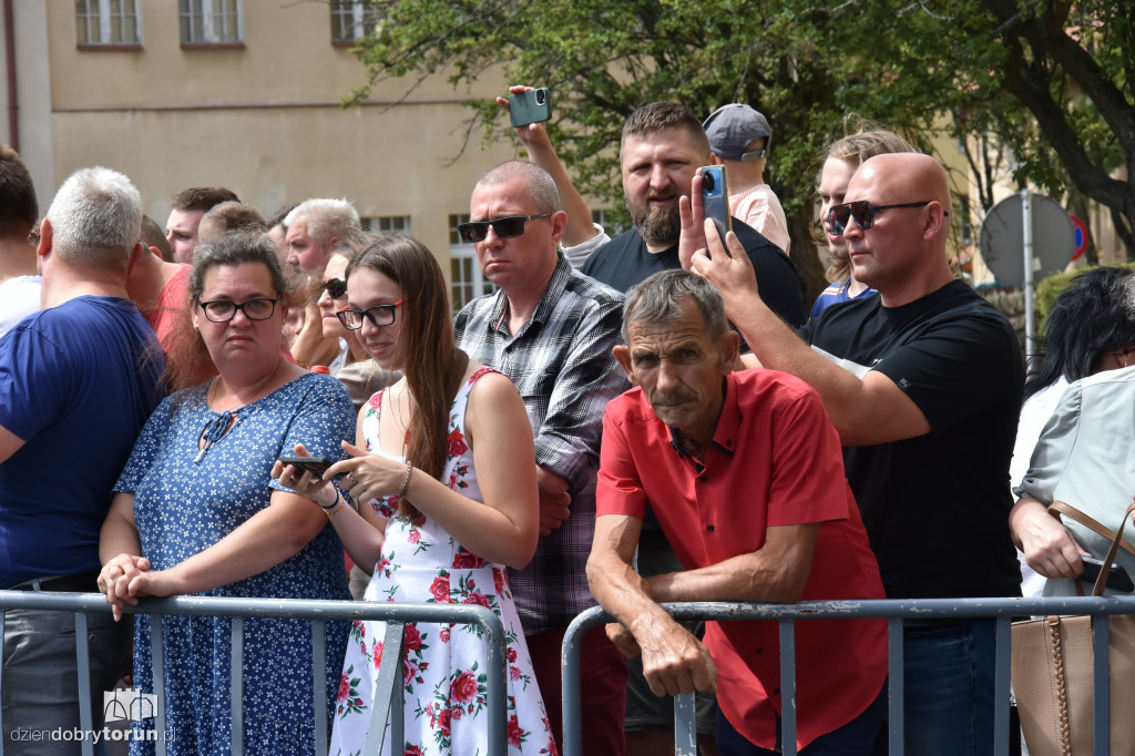 Przysięga wojskowa w CSUiA