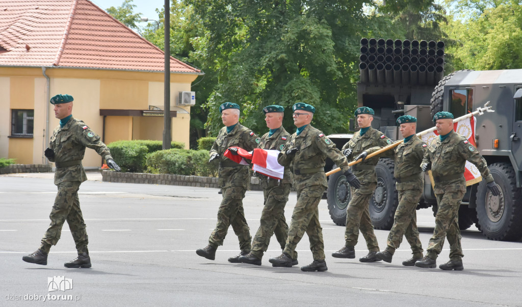 Przysięga wojskowa w CSUiA