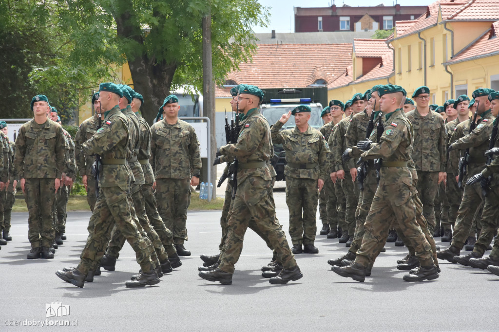 Przysięga wojskowa w CSUiA