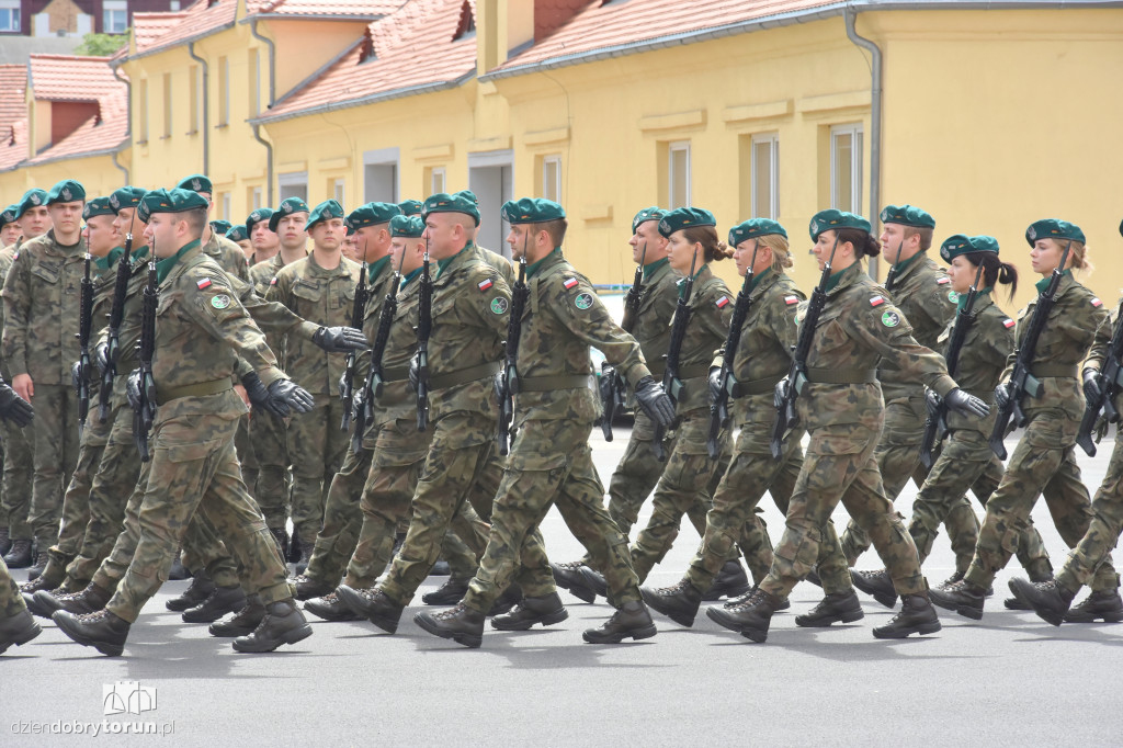 Przysięga wojskowa w CSUiA