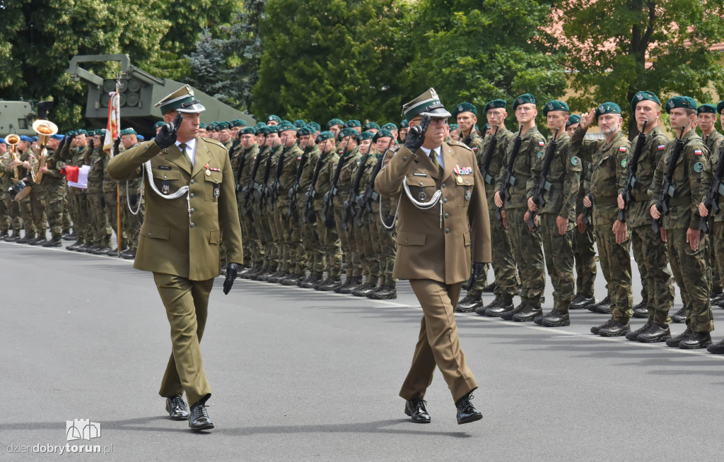 Przysięga wojskowa w CSUiA