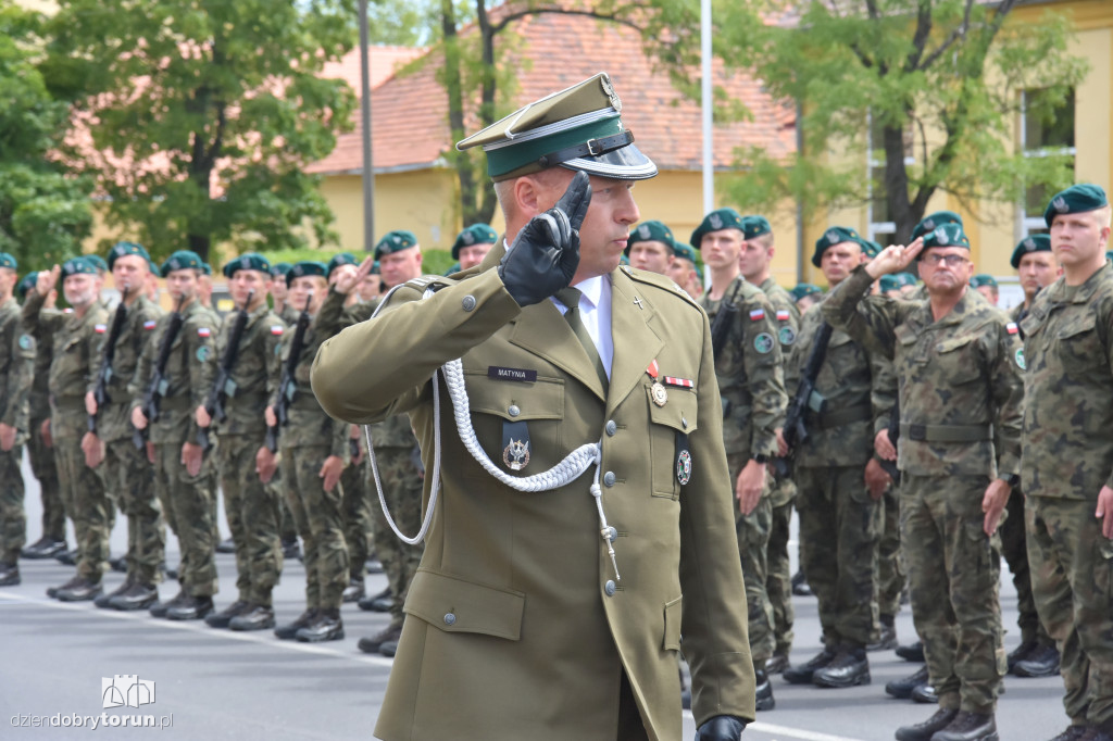 Przysięga wojskowa w CSUiA