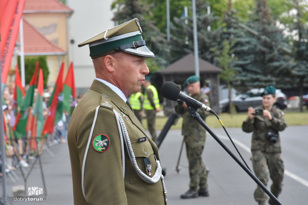 Przysięga wojskowa w CSUiA