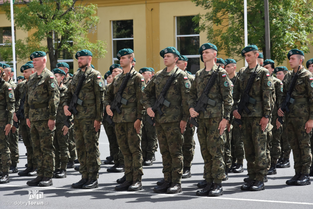 Przysięga wojskowa w CSUiA