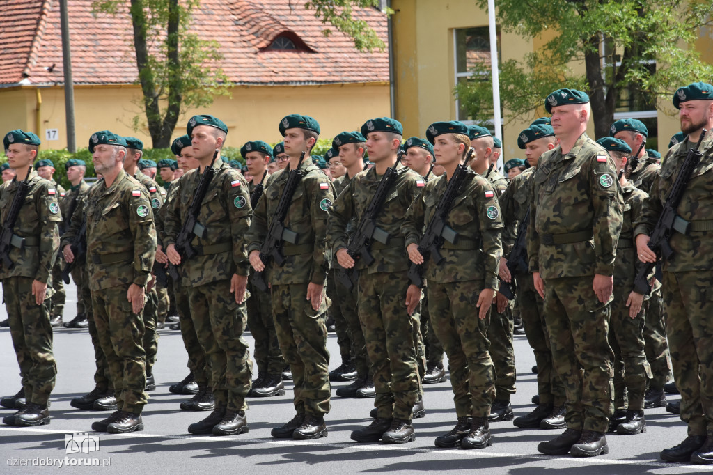 Przysięga wojskowa w CSUiA