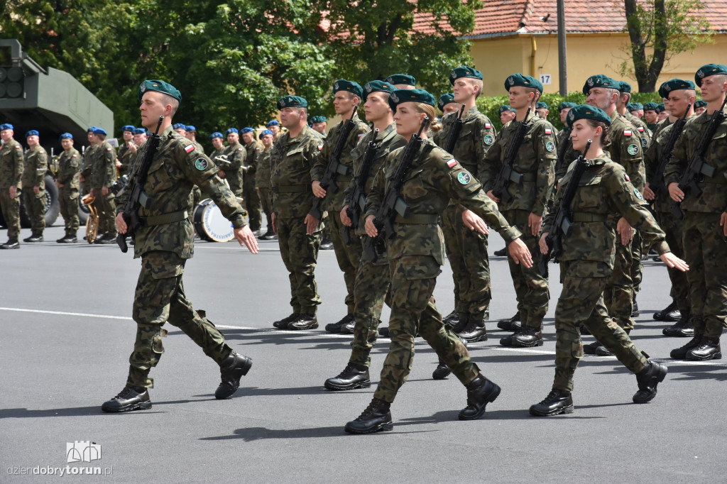 Przysięga wojskowa w CSUiA