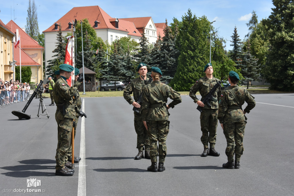 Przysięga wojskowa w CSUiA