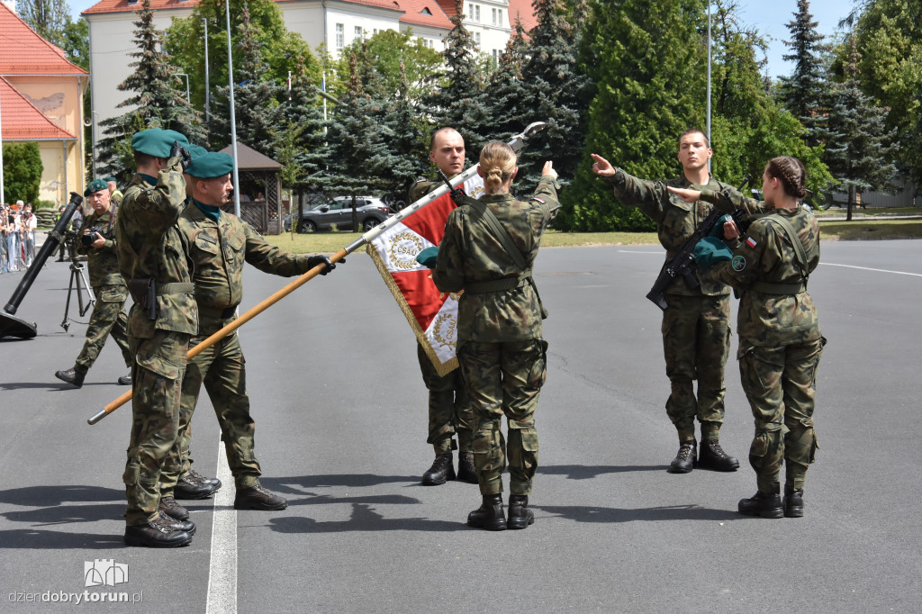 Przysięga wojskowa w CSUiA