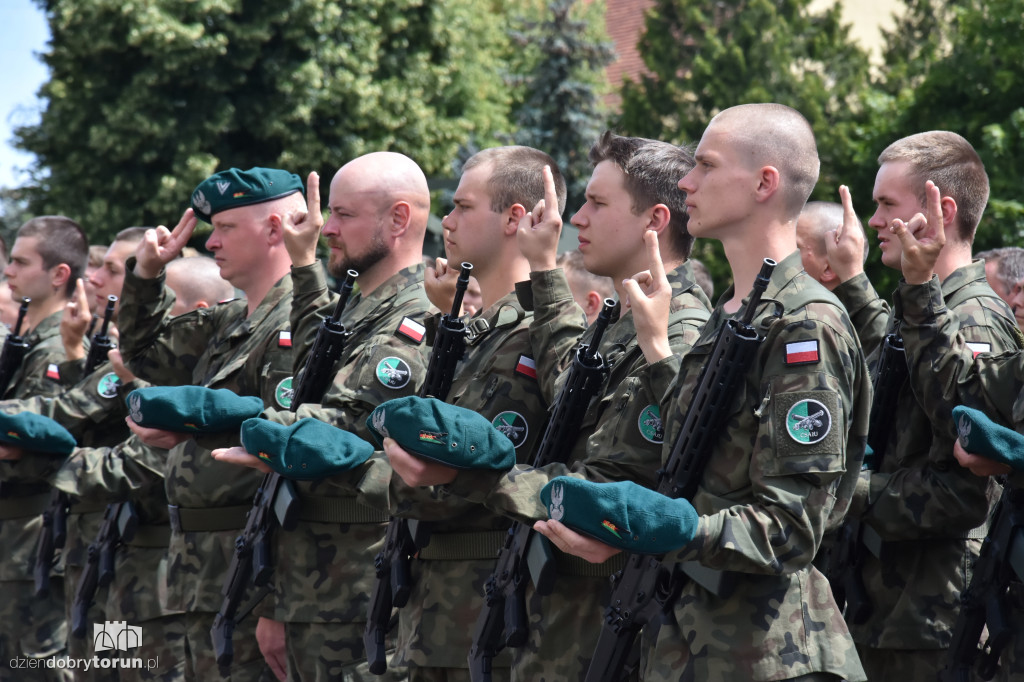 Przysięga wojskowa w CSUiA