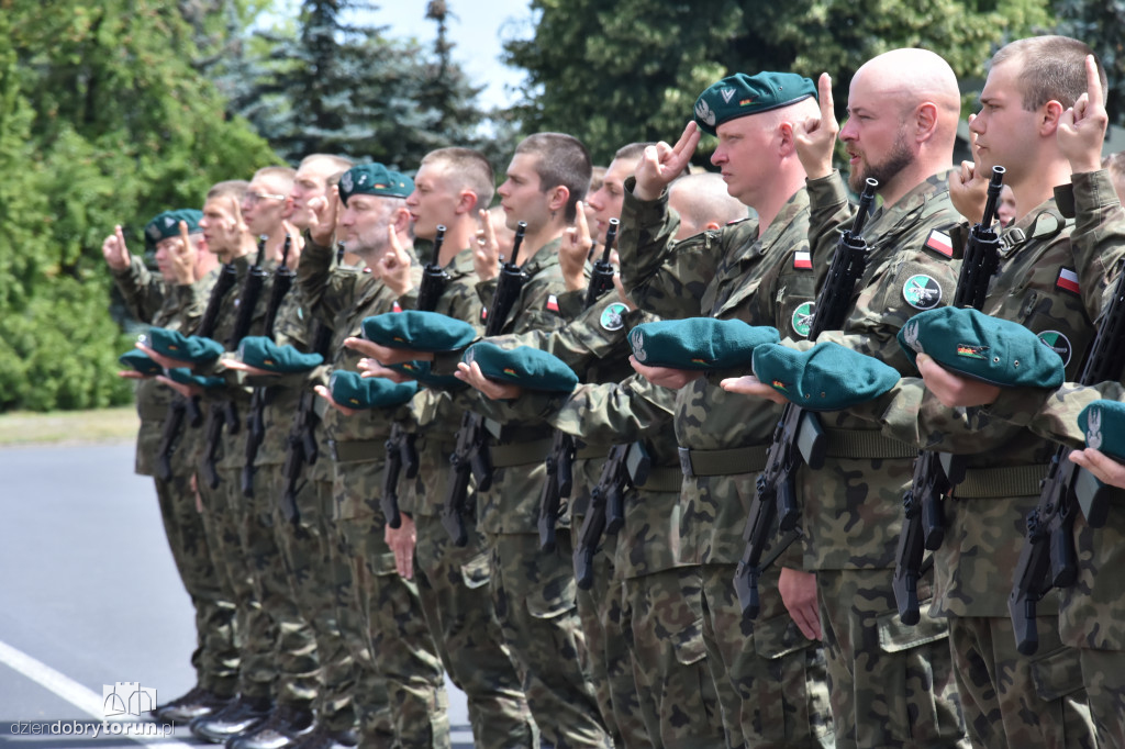 Przysięga wojskowa w CSUiA