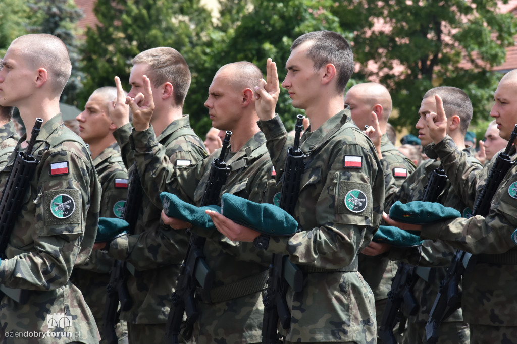 Przysięga wojskowa w CSUiA