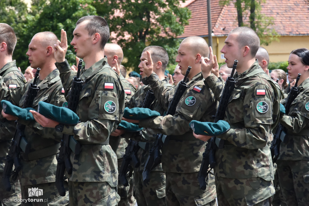 Przysięga wojskowa w CSUiA