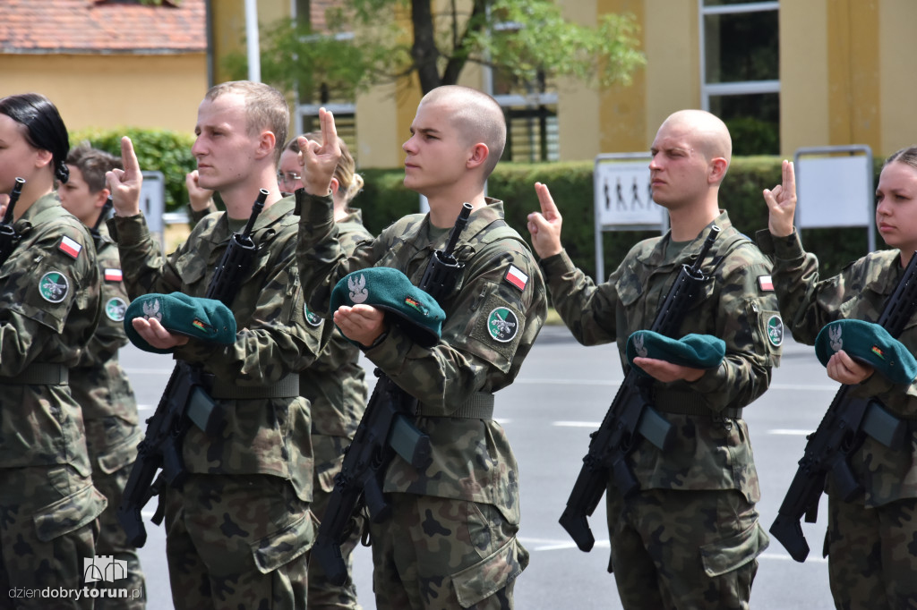 Przysięga wojskowa w CSUiA