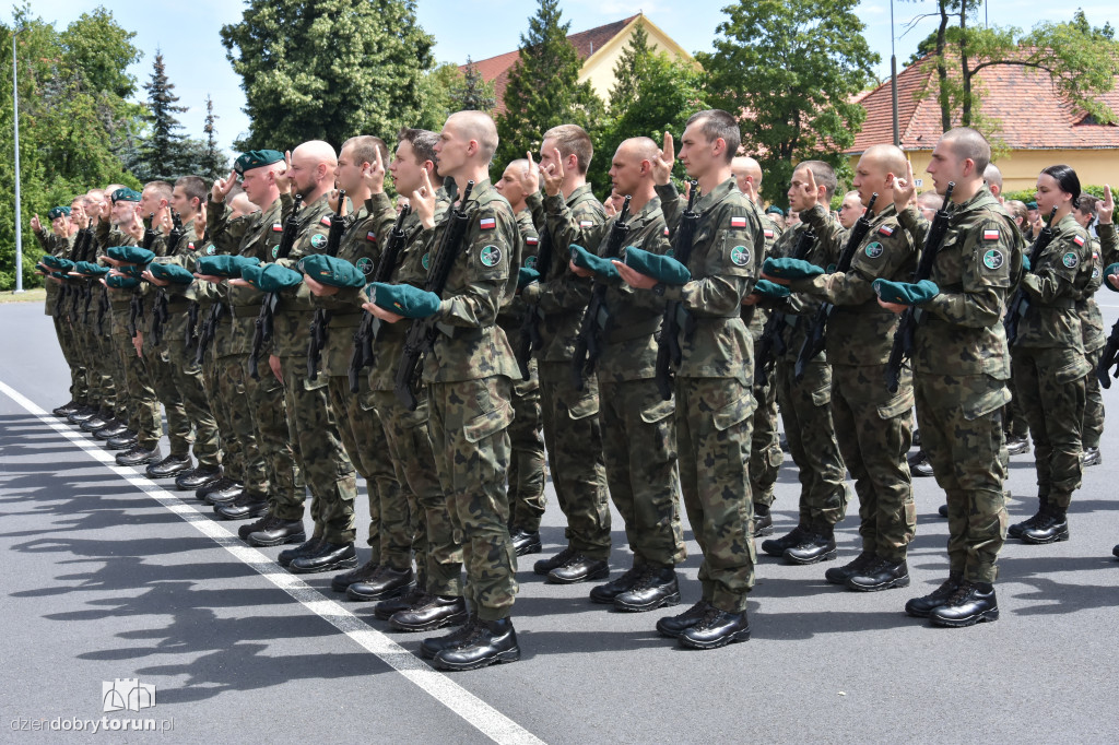 Przysięga wojskowa w CSUiA