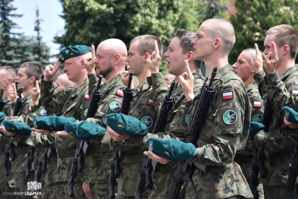 Przysięga wojskowa w CSUiA