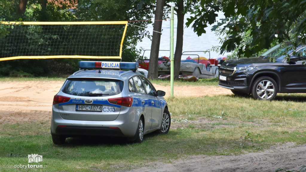 Akcja poszukiwawcza na jeziorze Chełmżyńskim