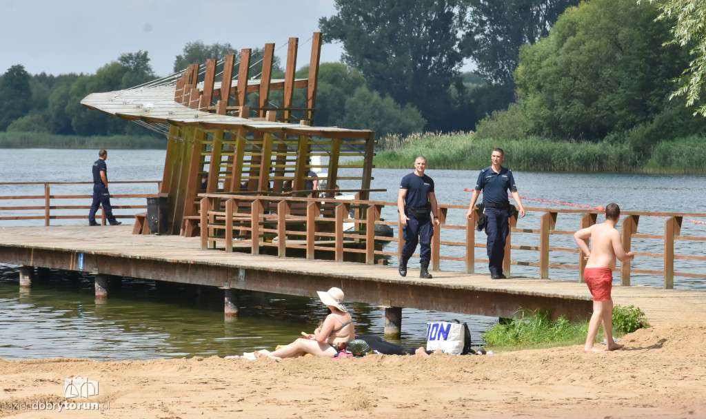 Akcja poszukiwawcza na jeziorze Chełmżyńskim