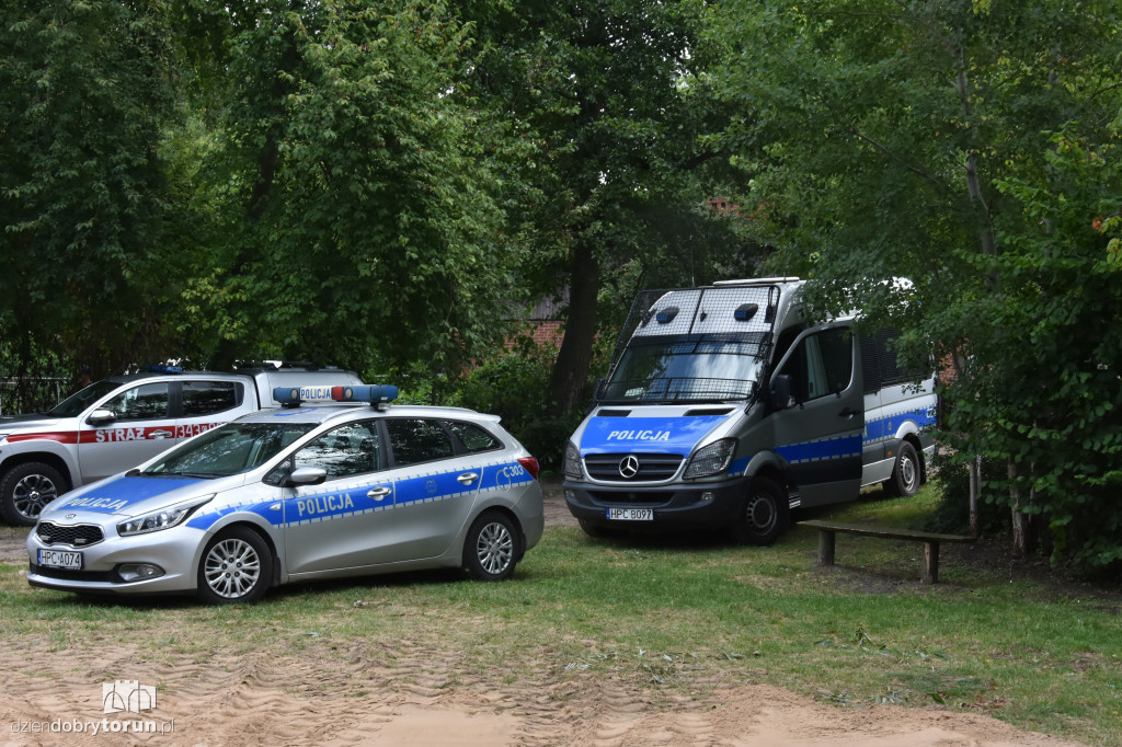 Akcja poszukiwawcza na jeziorze Chełmżyńskim