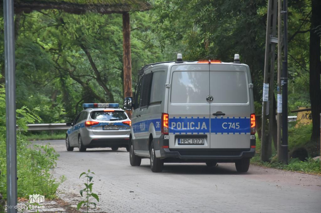 Akcja poszukiwawcza na jeziorze Chełmżyńskim