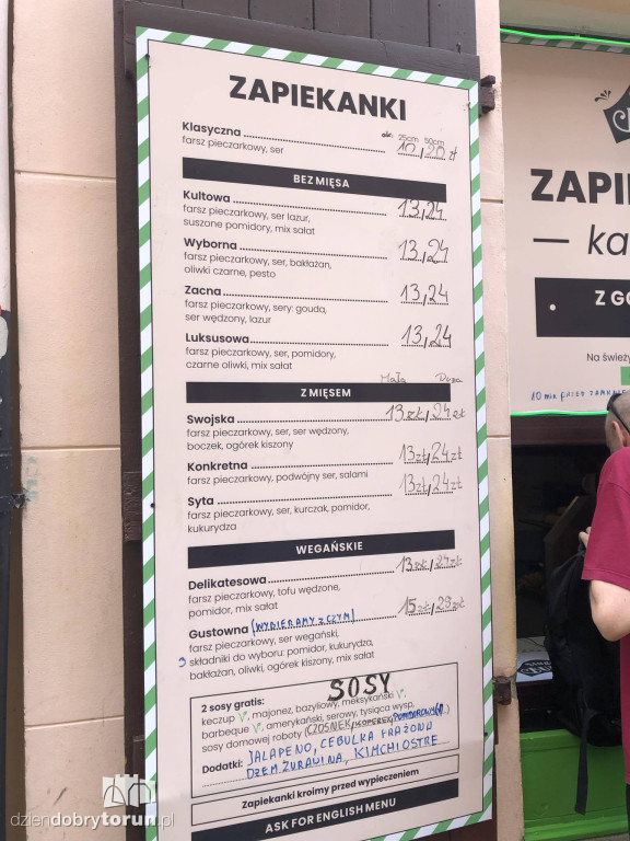 To tutaj możecie szybko i tanio zjeść zapiekanki!