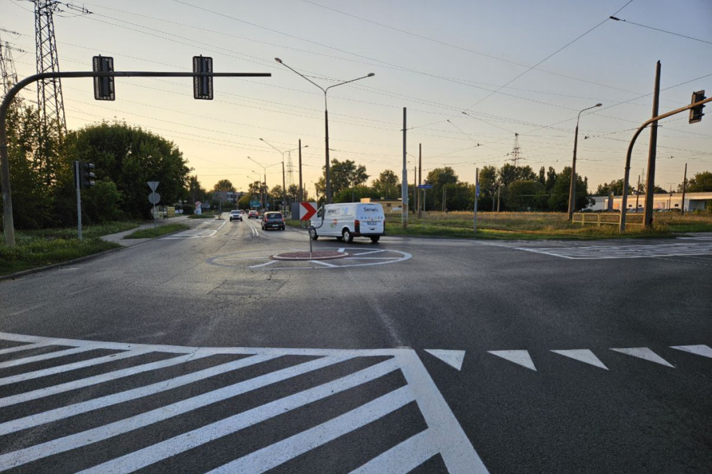 Nowe rondo na Rubinkowie
