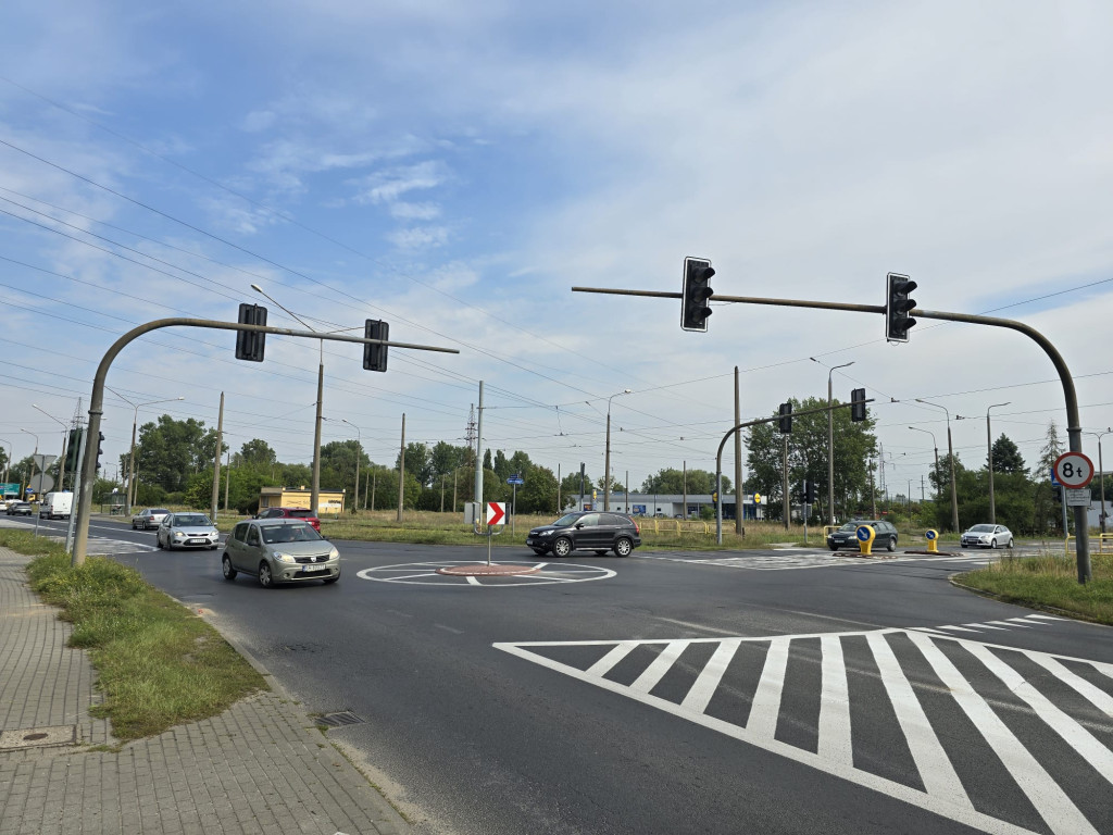 Nowe rondo na Rubinkowie