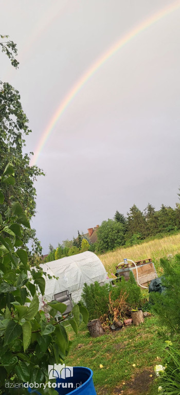 Tęcza nad Toruniem - Wasze zdjęcia!