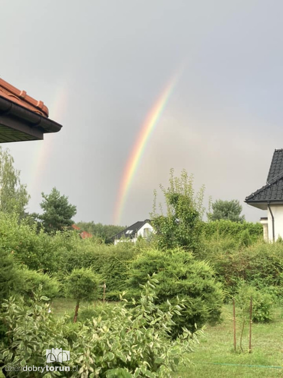 Tęcza nad Toruniem - Wasze zdjęcia!